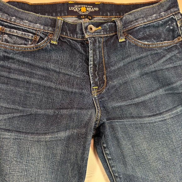Lucky Brand Sweet Boot Jeans 12/31 Medium Wash - Picture 7 of 13